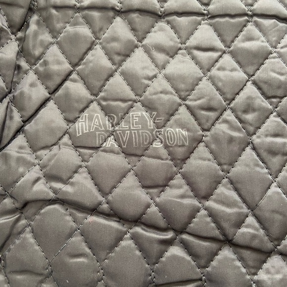 Vintage Harley Davidson screaming eagle leather biker jacket size 46 - Picture 8 of 11